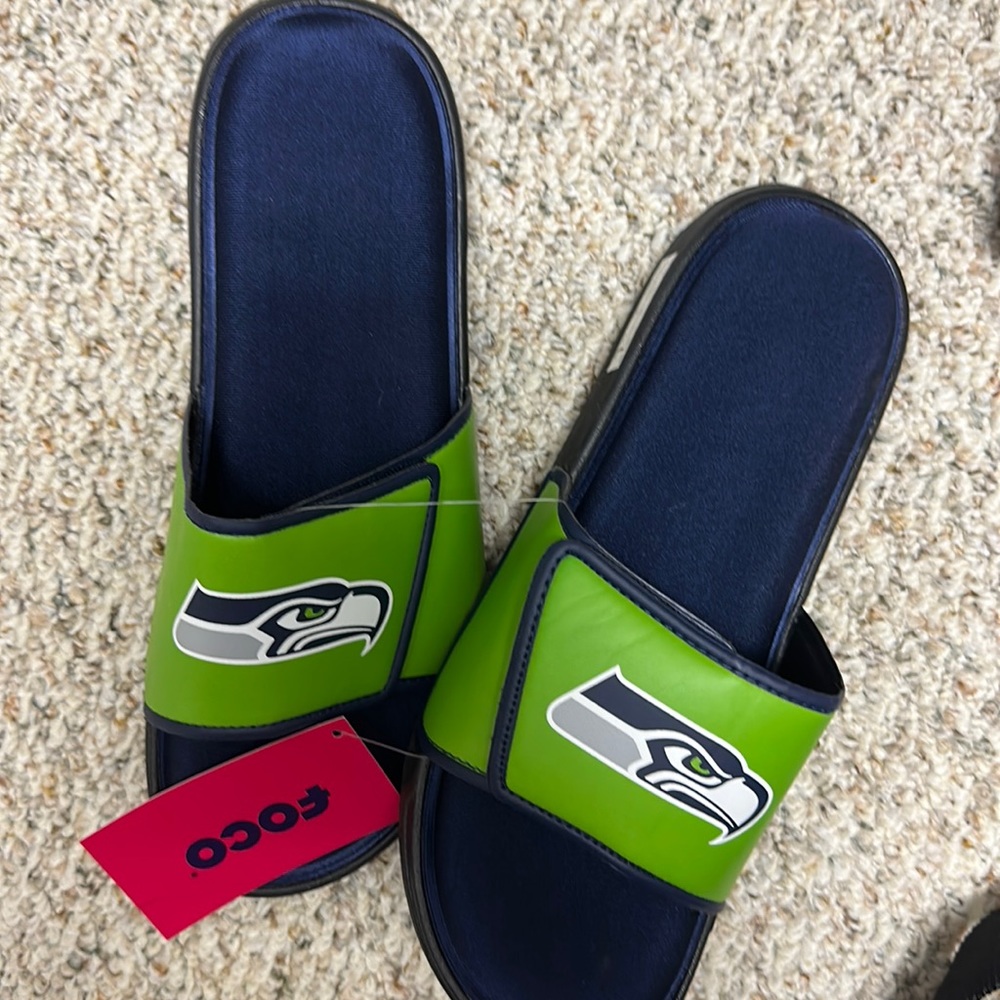 Seattle Seahawks men’s slides